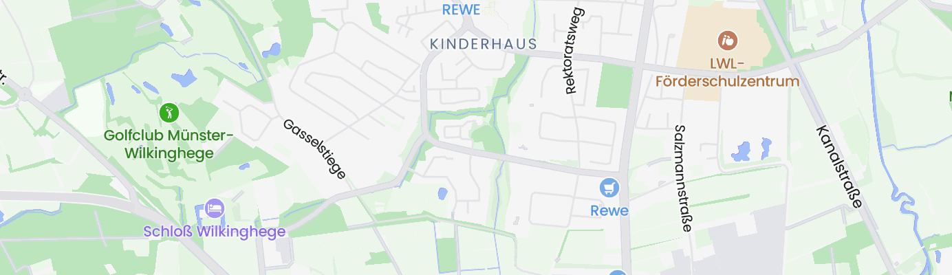 Karte mit dem ungefähren Standort