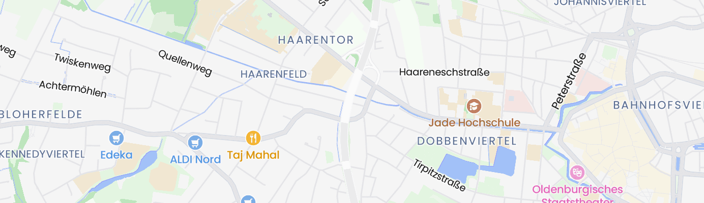 Karte mit dem ungefähren Standort