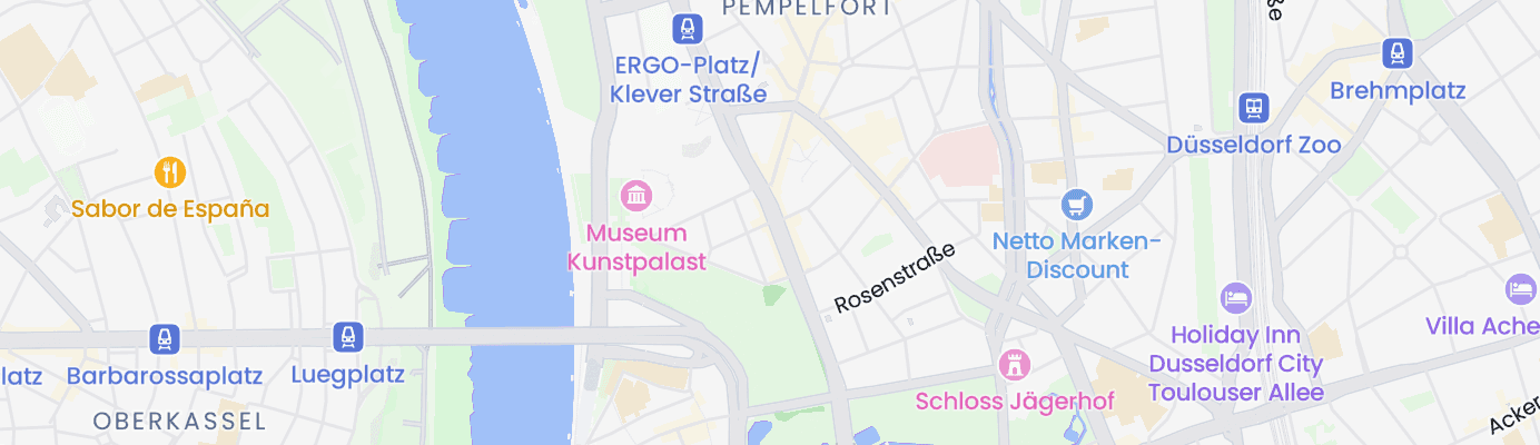 Karte mit dem ungefähren Standort