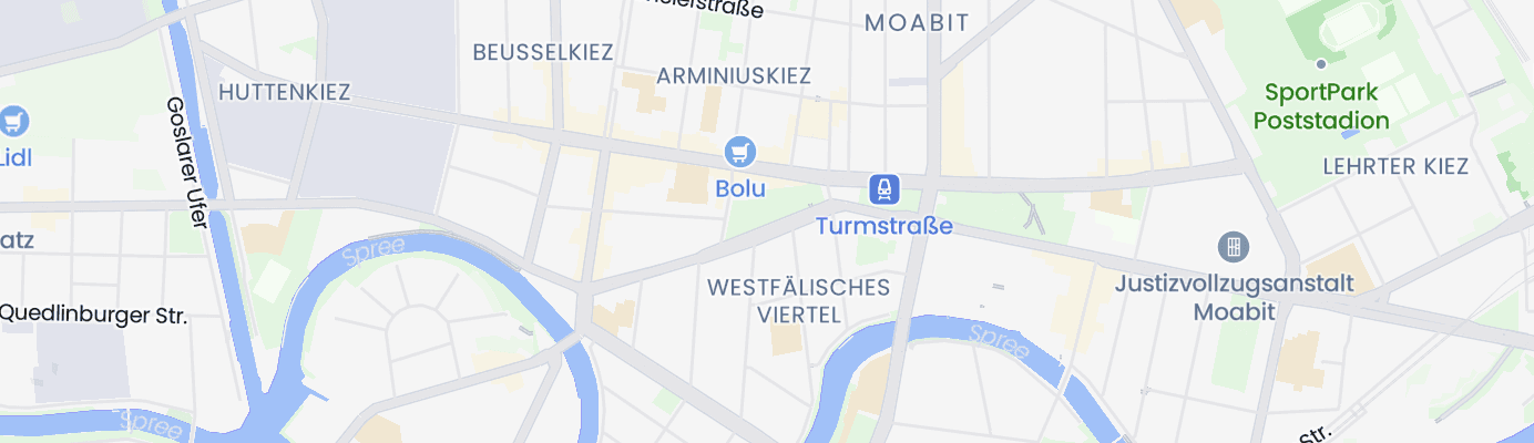 Karte mit dem ungefähren Standort
