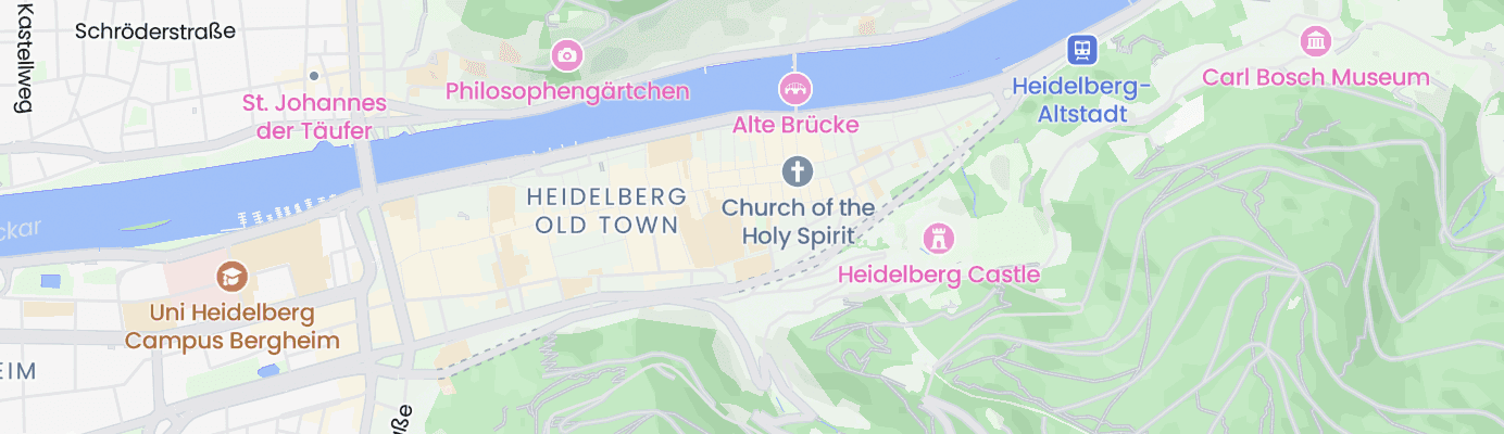 Karte mit dem ungefähren Standort