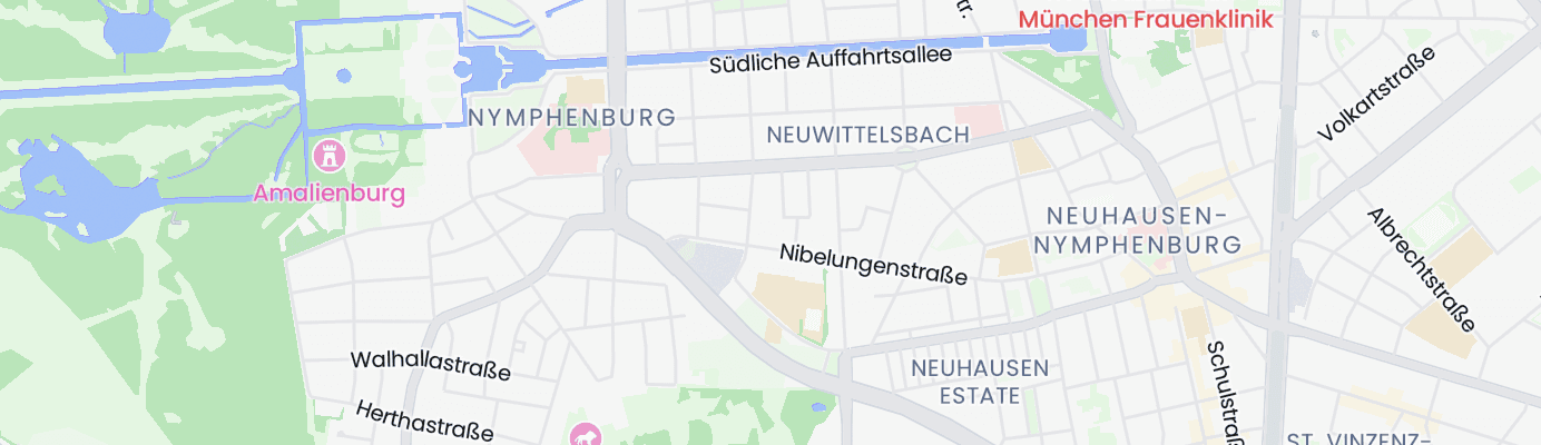 Karte mit dem ungefähren Standort