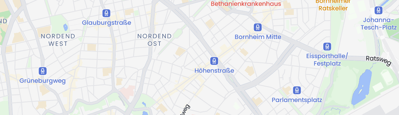 Karte mit dem ungefähren Standort