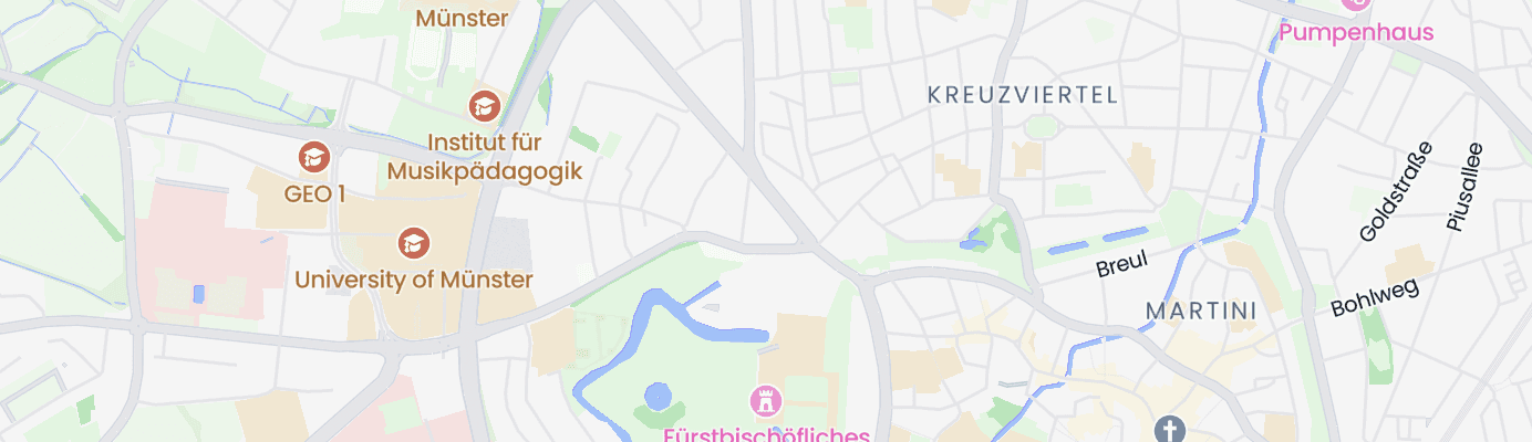 Karte mit dem ungefähren Standort