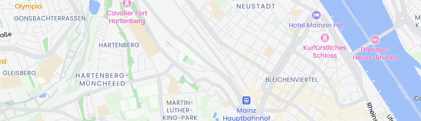 Karte mit dem ungefähren Standort