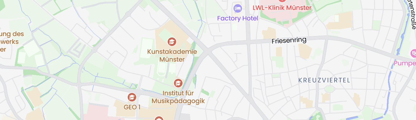 Karte mit dem ungefähren Standort