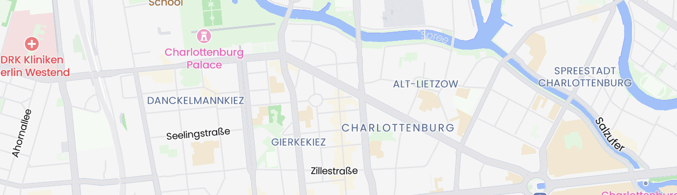 Karte mit dem ungefähren Standort