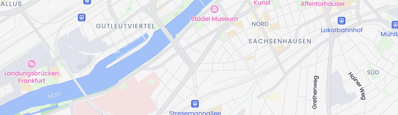 Karte mit dem ungefähren Standort