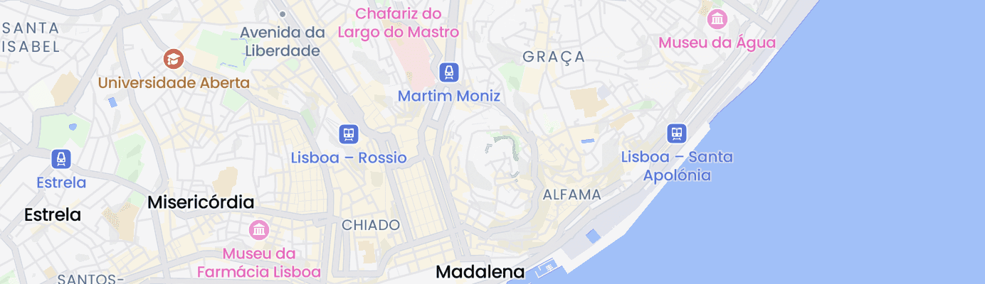 Map showing the approximate location
