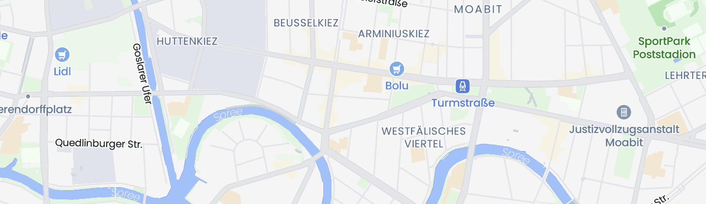 Karte mit dem ungefähren Standort