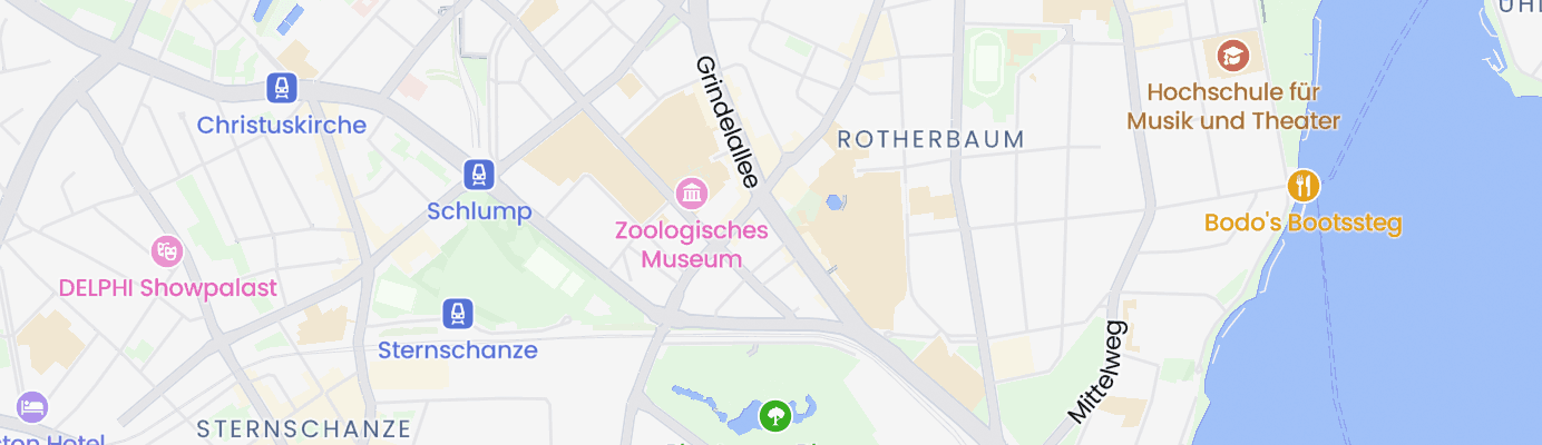 Karte mit dem ungefähren Standort