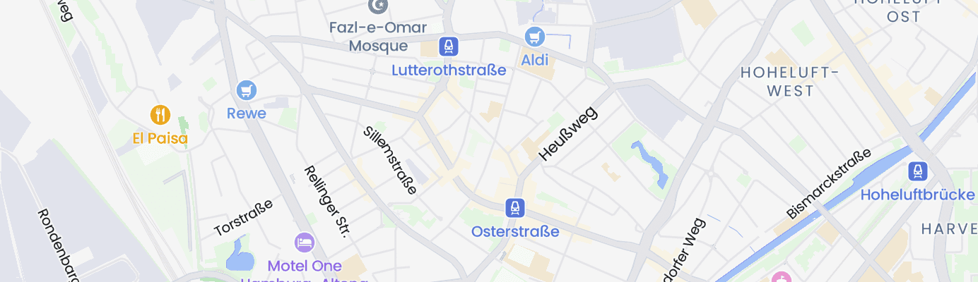Karte mit dem ungefähren Standort