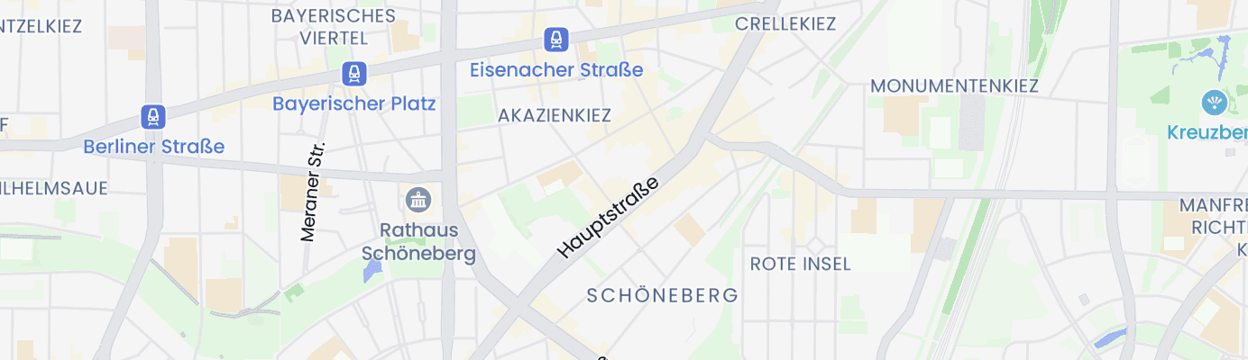 Karte mit dem ungefähren Standort