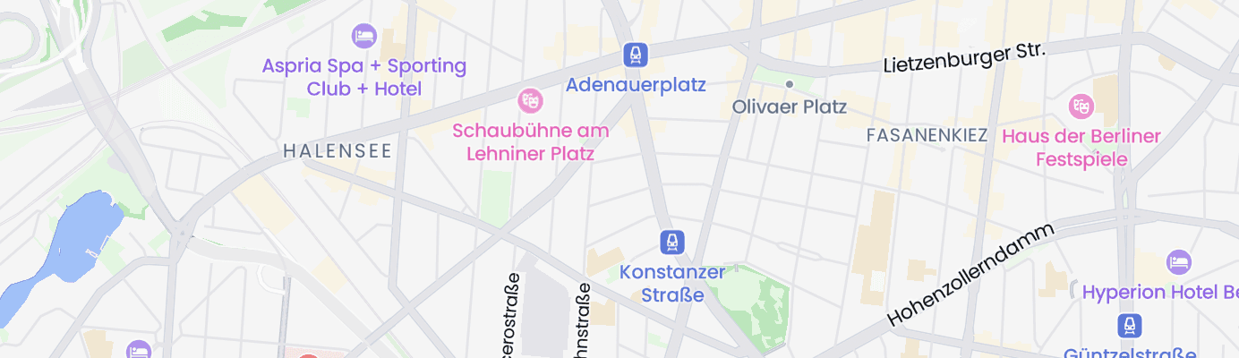 Karte mit dem ungefähren Standort