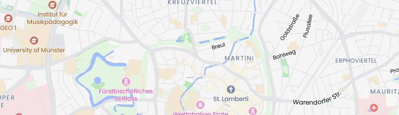 Karte mit dem ungefähren Standort