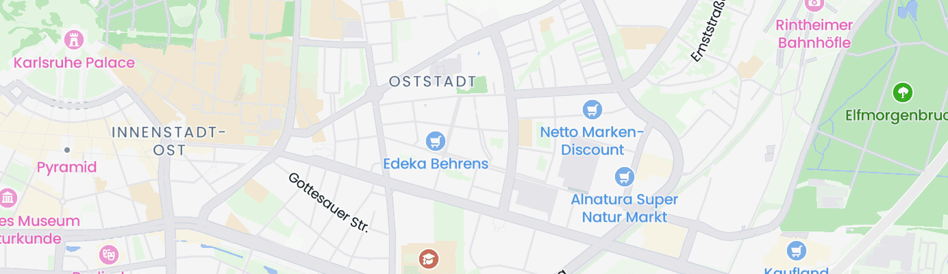 Karte mit dem ungefähren Standort