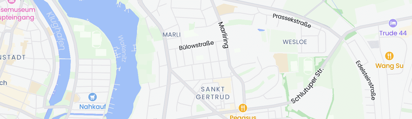 Karte mit dem ungefähren Standort