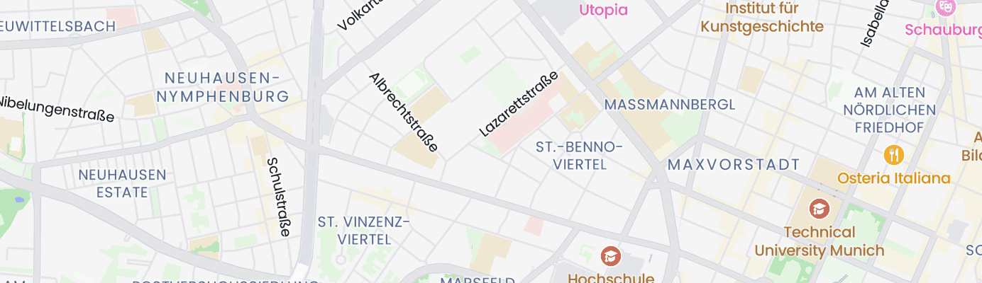 Karte mit dem ungefähren Standort