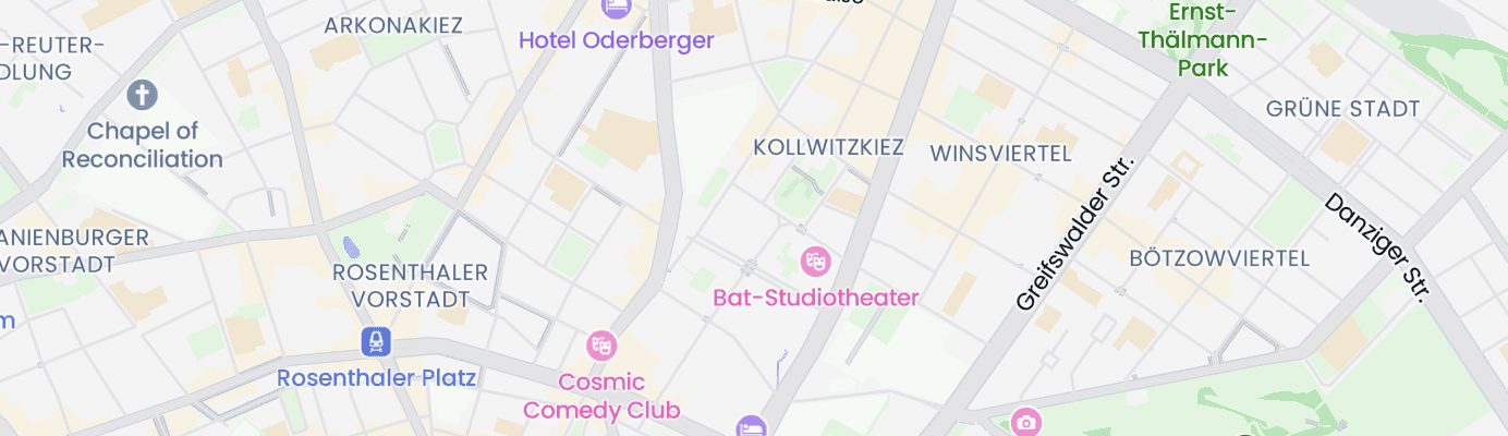 Karte mit dem ungefähren Standort
