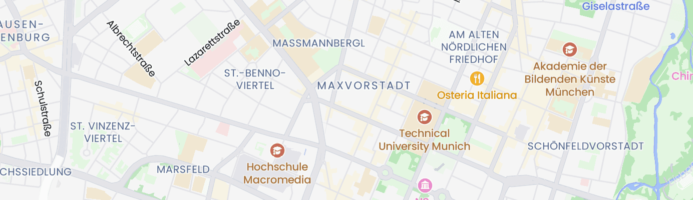 Karte mit dem ungefähren Standort