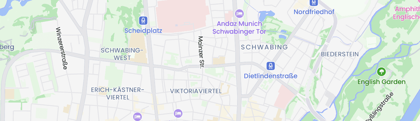 Karte mit dem ungefähren Standort
