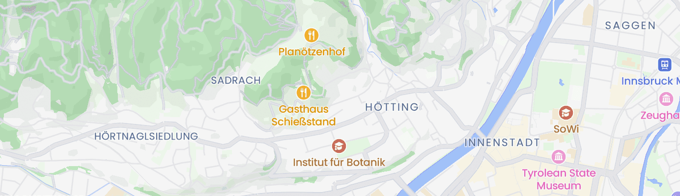 Karte mit dem ungefähren Standort