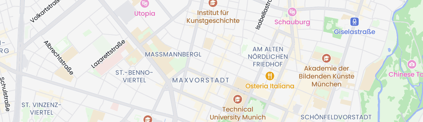 Karte mit dem ungefähren Standort