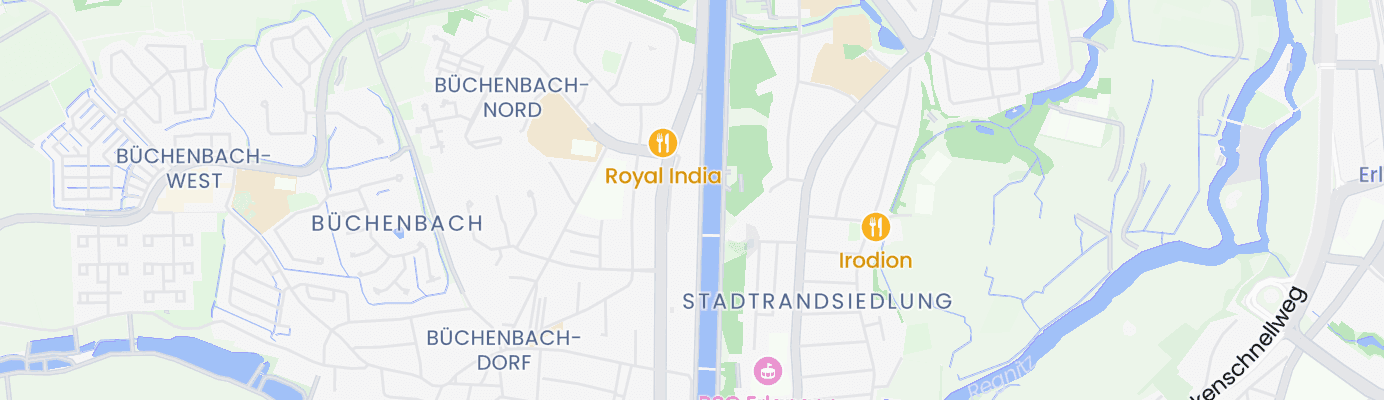 Karte mit dem ungefähren Standort