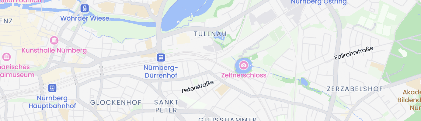 Karte mit dem ungefähren Standort