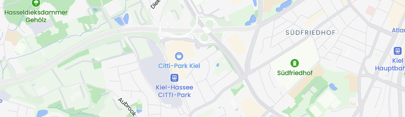 Karte mit dem ungefähren Standort
