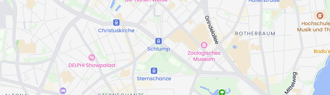Map showing the approximate location