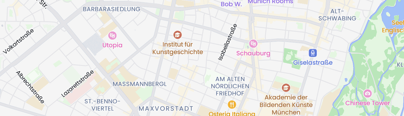 Karte mit dem ungefähren Standort