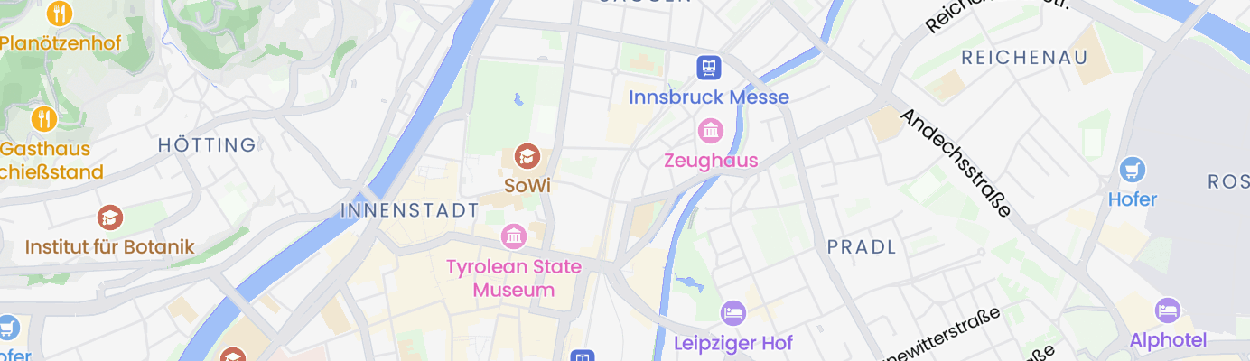 Karte mit dem ungefähren Standort