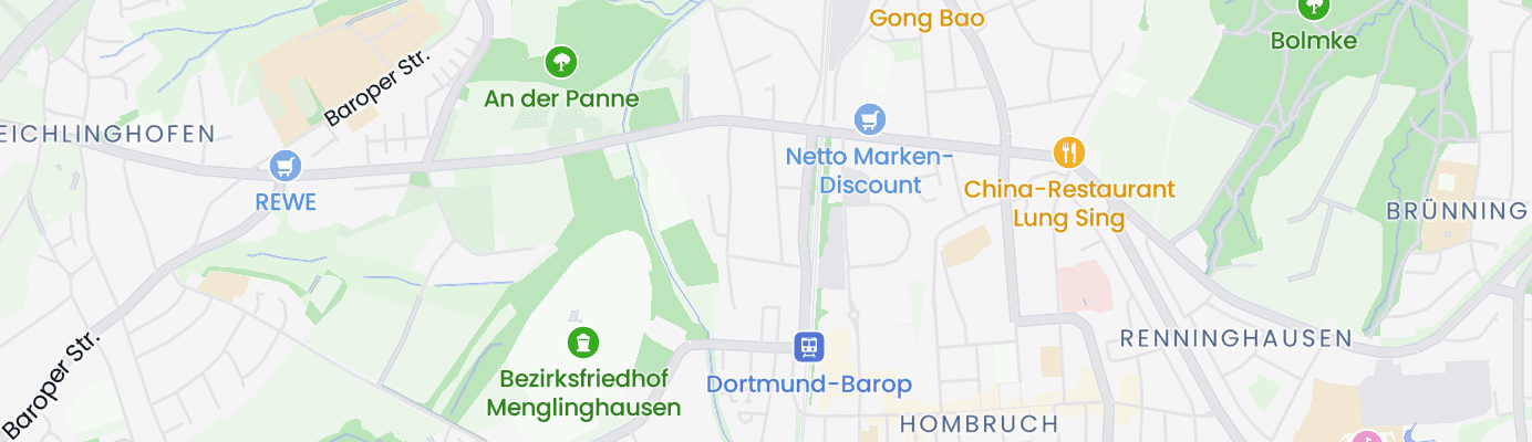 Karte mit dem ungefähren Standort