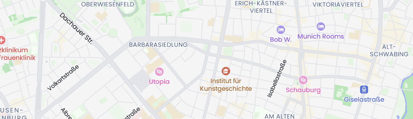 Karte mit dem ungefähren Standort