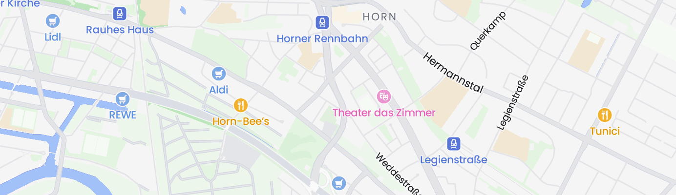 Karte mit dem ungefähren Standort