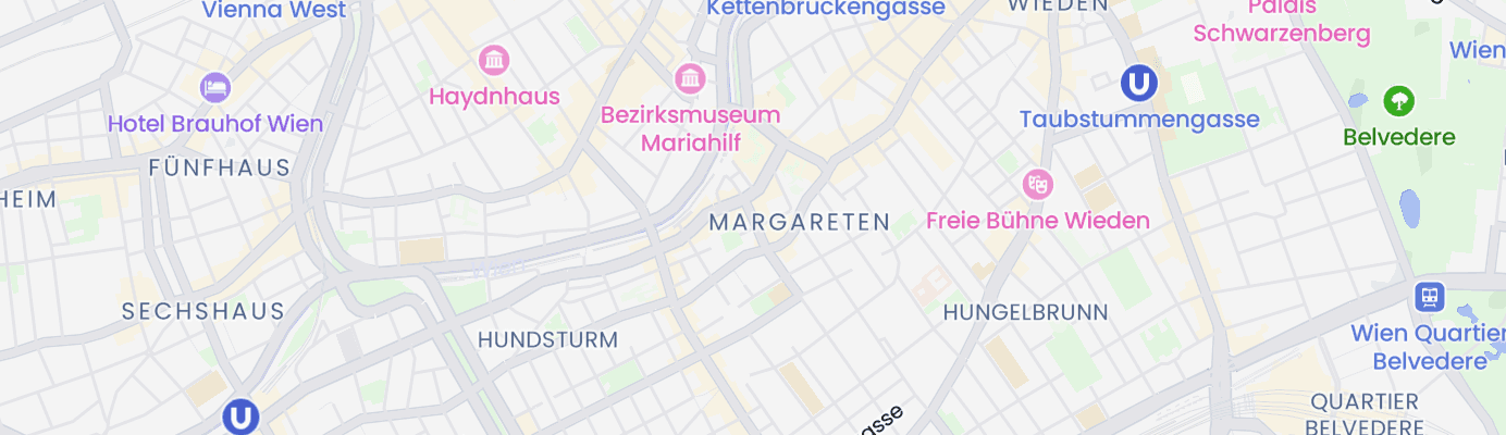 Karte mit dem ungefähren Standort