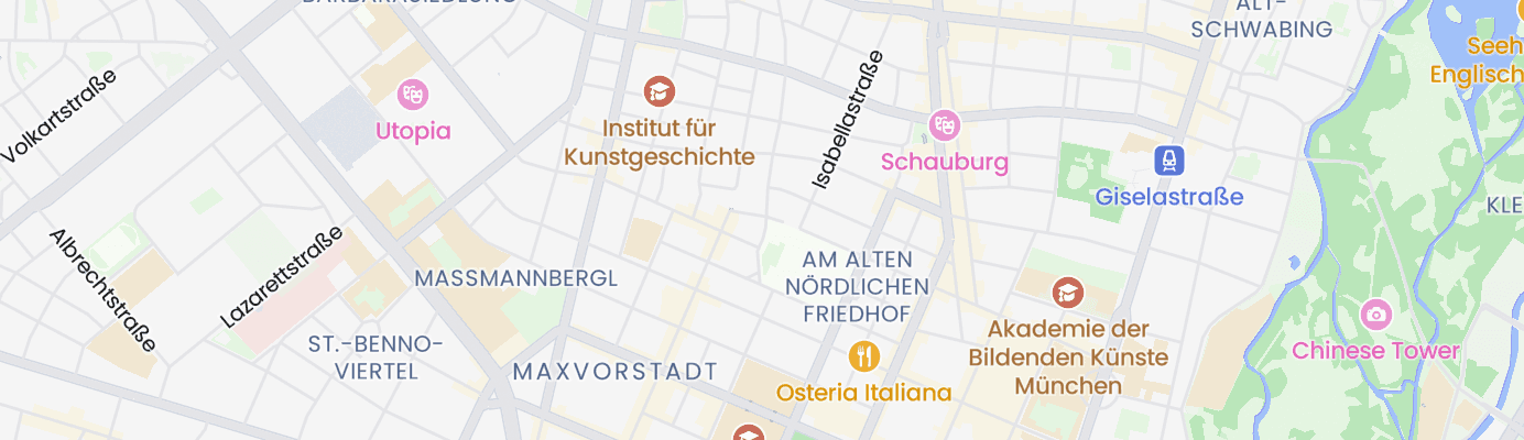 Karte mit dem ungefähren Standort