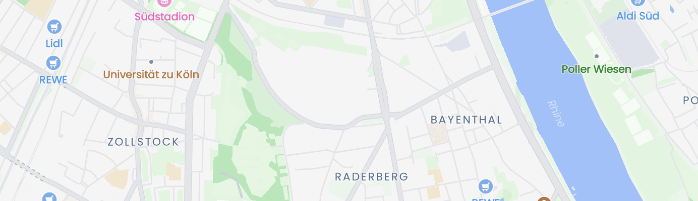 Karte mit dem ungefähren Standort