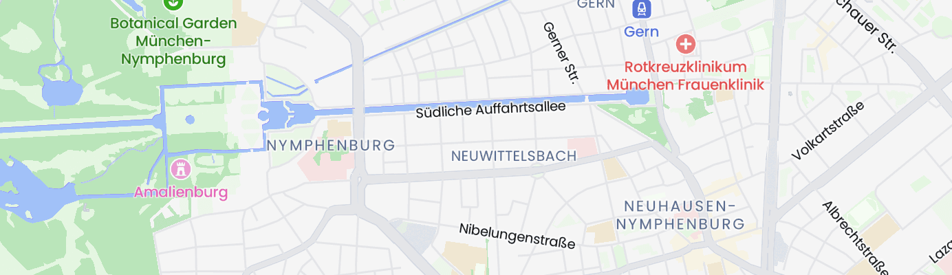 Karte mit dem ungefähren Standort