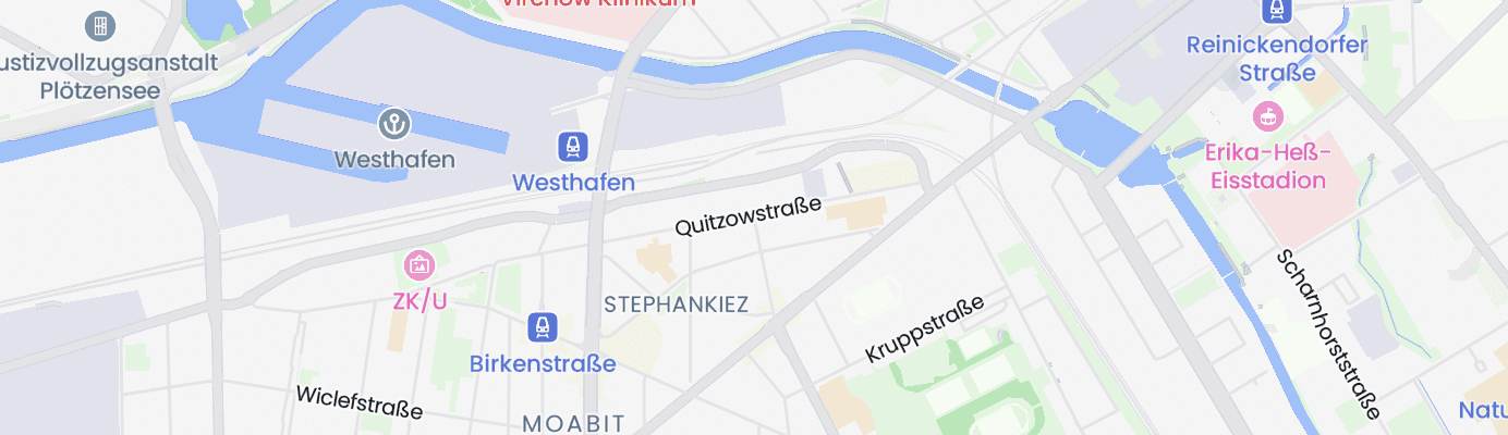 Karte mit dem ungefähren Standort