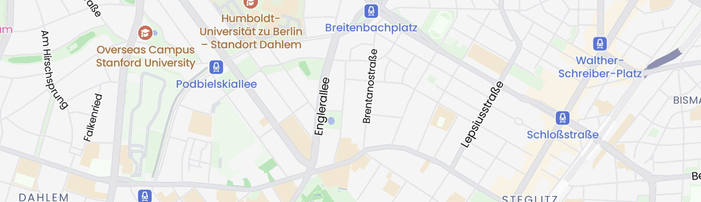 Karte mit dem ungefähren Standort