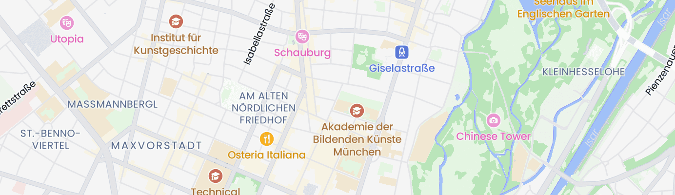 Karte mit dem ungefähren Standort