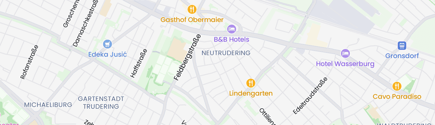 Karte mit dem ungefähren Standort