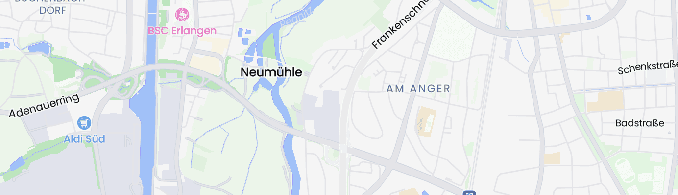Karte mit dem ungefähren Standort
