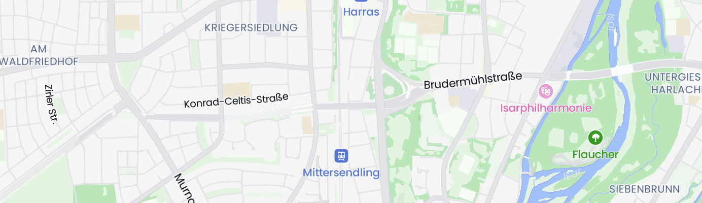 Karte mit dem ungefähren Standort