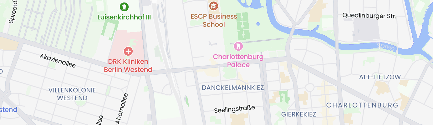 Karte mit dem ungefähren Standort