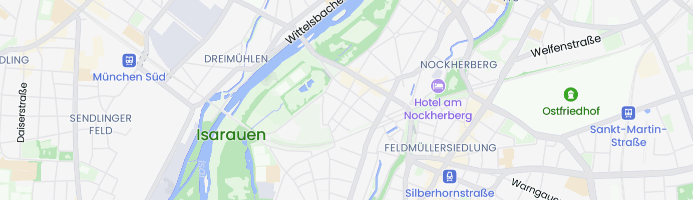 Karte mit dem ungefähren Standort