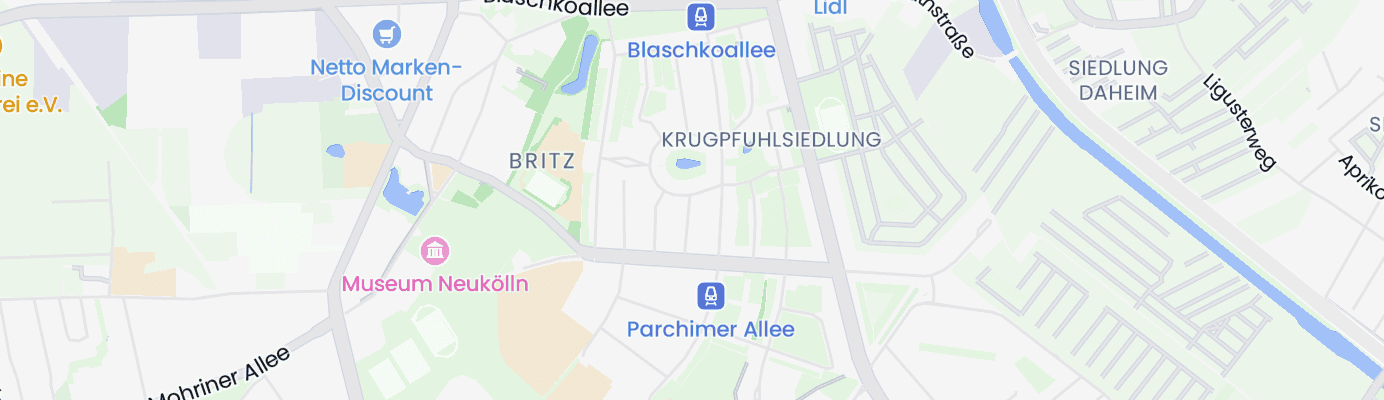 Karte mit dem ungefähren Standort