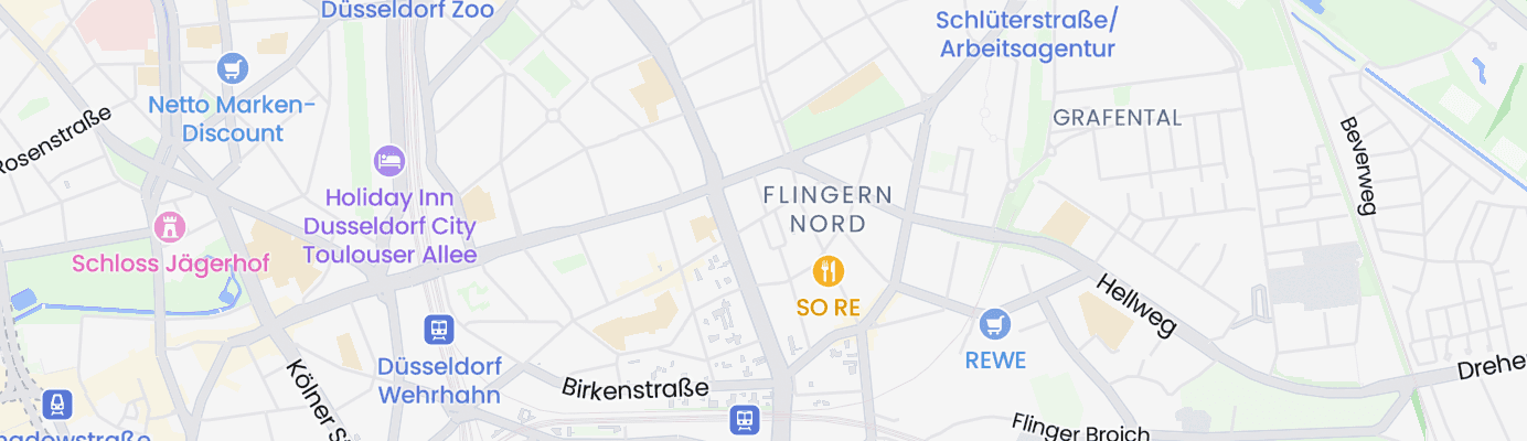 Karte mit dem ungefähren Standort